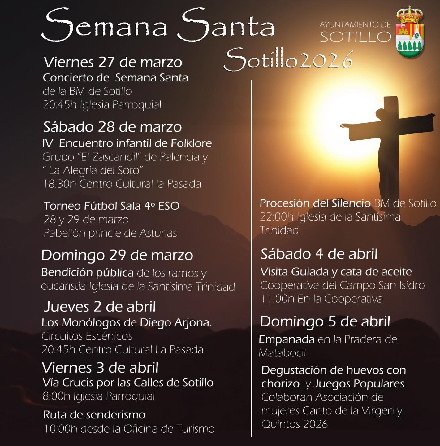 Semana Santa en Sotillo de la Adrada 2026 Sotillo de la Adrada